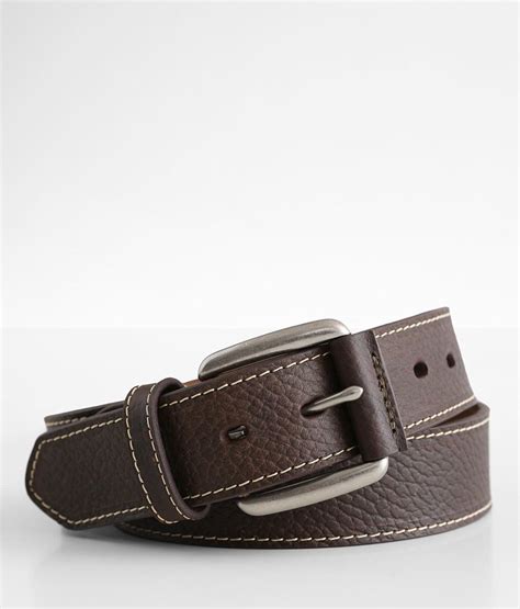 Ariat Textured Leather Belt - Men's Belts in Brown | Buckle