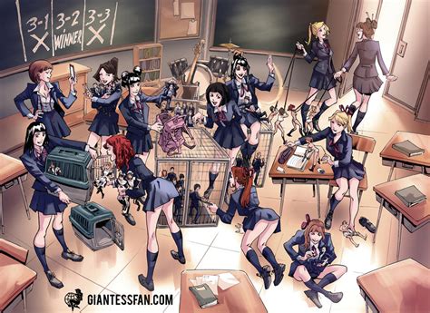 Shrunken Students By Giantess Fan Comics On DeviantArt