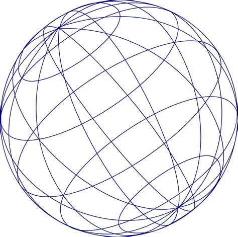 Wireframe Sphere Vector At Vectorified Collection Of Wireframe