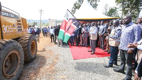 State House Kenya On Twitter President Ruto Launches Roads Projects