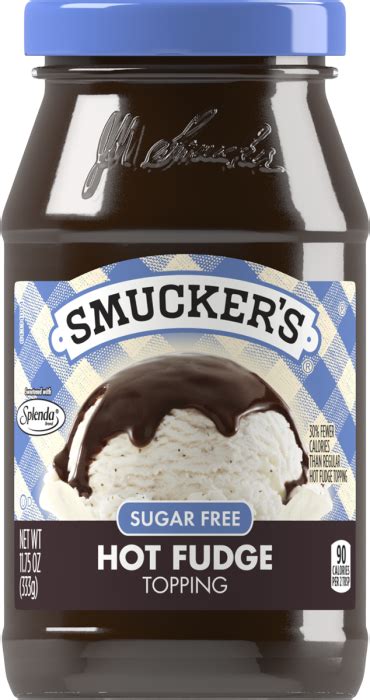 Smuckers Sugar Free Hot Fudge Topping 1175 Ounces Rarecandycanada