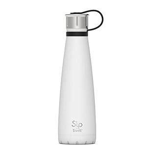 Sip by Swell Stainless Steel Water Bottle - 15 Oz - White Sky - Double ...