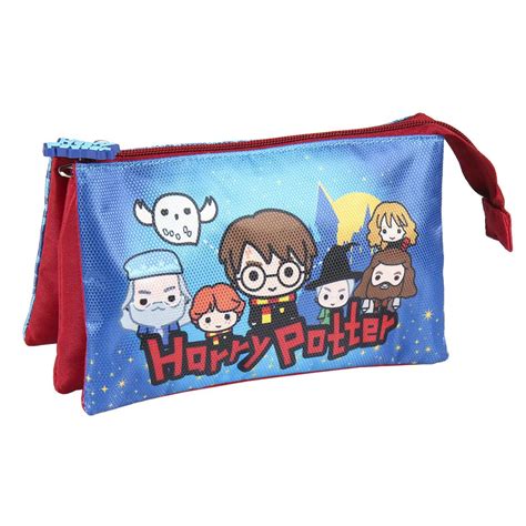 HARRY POTTER Trousse 3 Zippers B ShopForGeek Fourniture