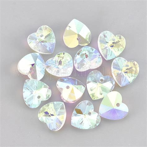 Wholesale Glass Rhinestone Charms Pandahall