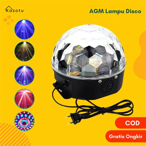 Jual Agm Lampu Disco Disko Rgb Kamar Led Panggung Hias Dekorasi