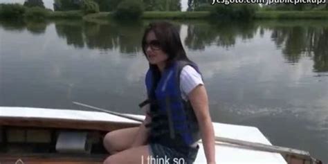 Cute Brunette Czech Girl Pussy Pounded On The Boat For Cash Tnaflix