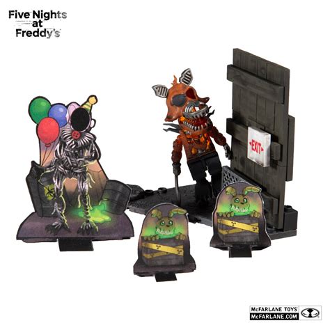 Hourly Fnaf Merch On Twitter Mcfarlane Construction Sets Corn Maze