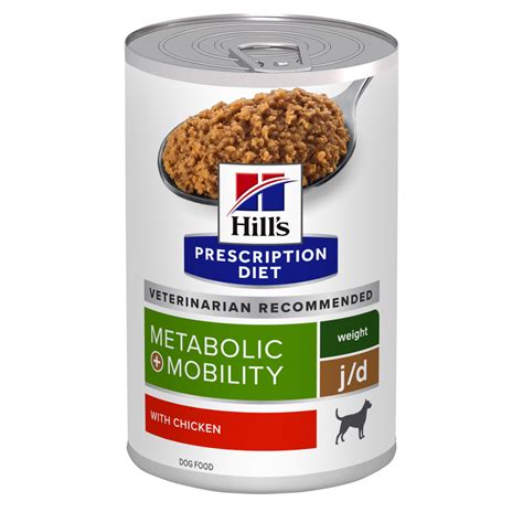 Pâtée Hill's Prescription Diet Metabolic + Mobility pour chien