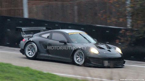 Porsche Gt Rsr Type Race Car Spy Shots