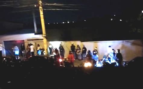 Guarda dispersa aglomeração em festa clandestina cerca de 100