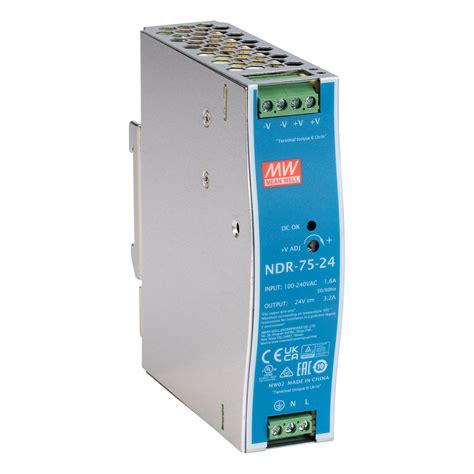 MEAN WELL NDR 75 48 Power Supply AC DC 100 264V In