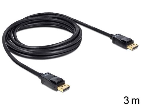 Kabel Displayport M M M V Pin K Premium Czarny Delock Delock