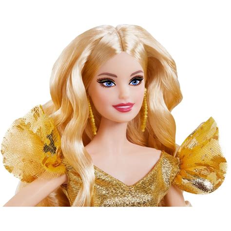 Barbie Signature Holiday Barbie Doll Blonde Hobbies Toys Toys Games On Carousell