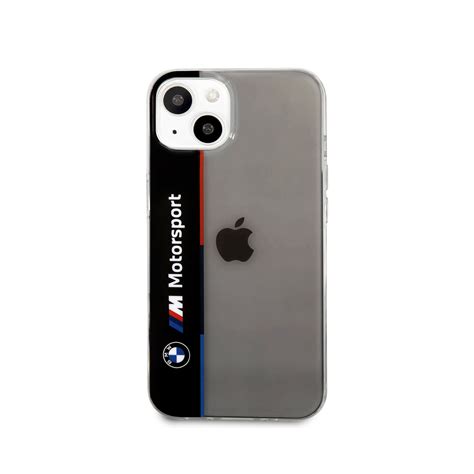 Bmw Hard Case Tricolor Black Transparent Iphone 13 Bmw X Cg