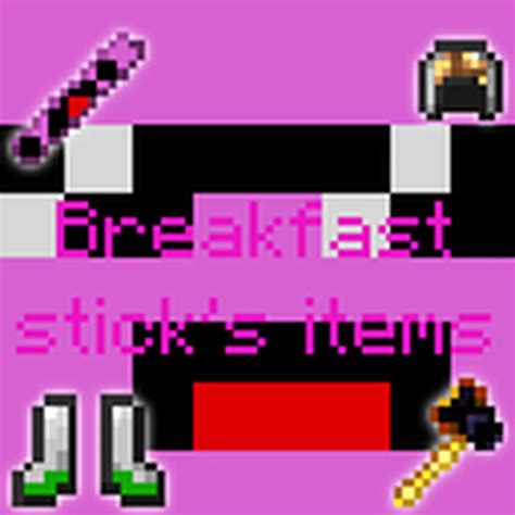 Breakfast Sticks Items Minecraft Data Pack