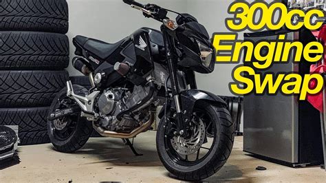 The 300cc Grom Swap Is DONE YouTube