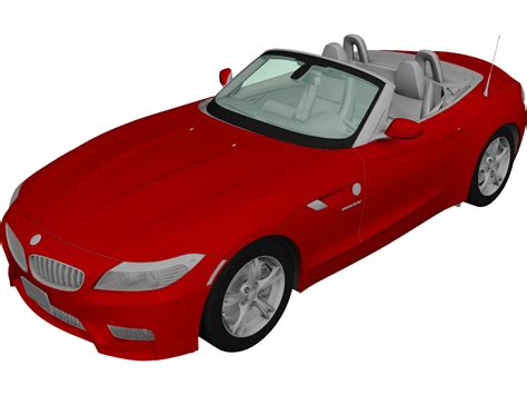 BMW Z4 SDrive 35is 3D Model 3DCADBrowser