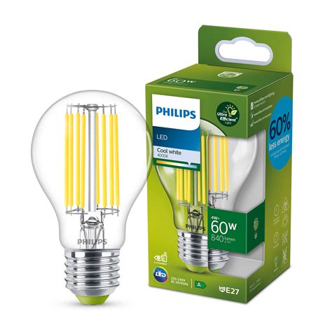 Buy Philips Led Ultra Efficient Light Bulb A Label Energy Rating Cool