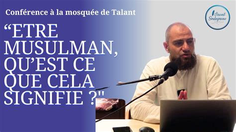 Tre Musulman Qu Est Ce Que Cela Signifie Youtube