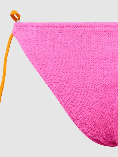 Kup online Banana Moon Figi bikini z naszywką z logo mocnoróżowy