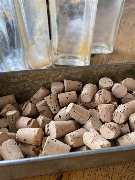 Lot Of Small Corks Set Of 3 5 Or 10 Small Bottle Corks Etsy Canada