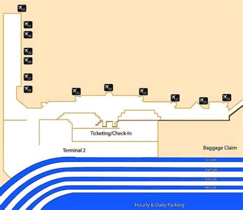 Oakland Airport Terminal Map