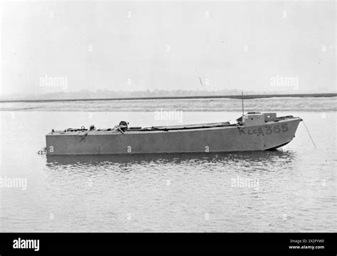 VARIOUS TYPES OF LANDING CRAFT 1943 LCA Landing Craft Assault Stock