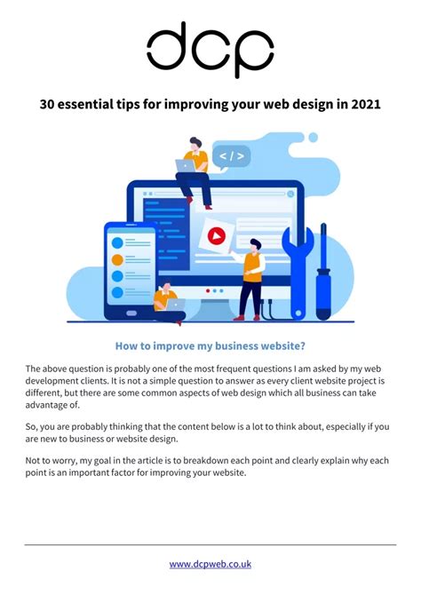 Ppt Essential Tips For Improving Your Website Design In