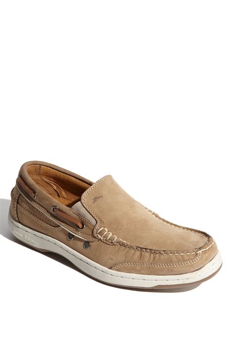 Tommy Bahama First Mate Boat Shoe In Khaki For Men Tan Lyst