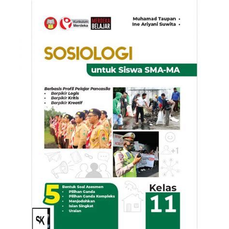 Jual BUKU SOSIOLOGI SMA MA KELAS XI 11 KURIKULUM MERDEKA M Topan