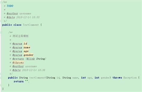 Idea类和方法注释模板设置（非常详细） 纯黑se丶 博客园
