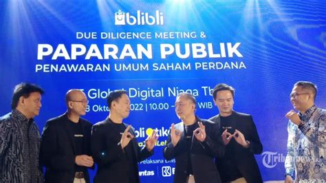 Blibli Resmi IPO Di Bursa Efek Indonesia Harga Perdana Rp 450 Per