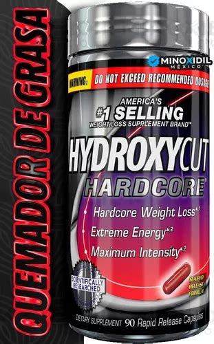 Hydroxycut Hardcore Extremo Quemador De Grasa Capsulas Env O Gratis
