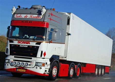 WSI Model De Kraker Scania R5 Topline 6x2 Twinsteer