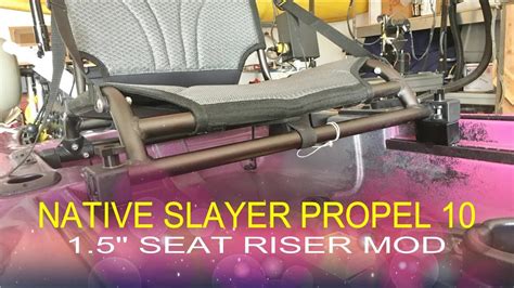 Native Slayer Seat Riser Mod Florida Fish Hunter Youtube