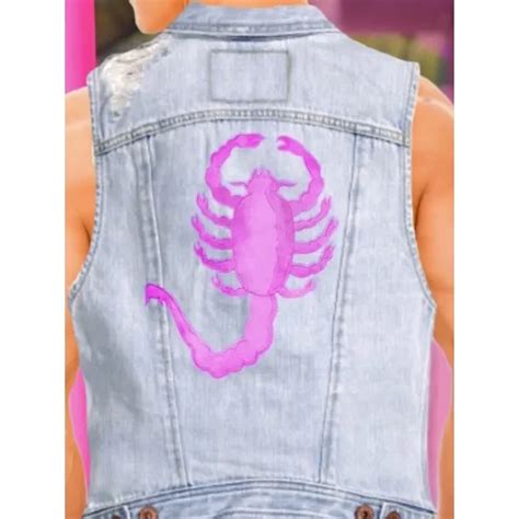 Ryan Gosling Barbie Denim Vest Super Star Jacket