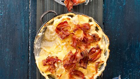 Kartoffel Speck Gratin Rezept Von Betty Bossi Schweizer Illustrierte