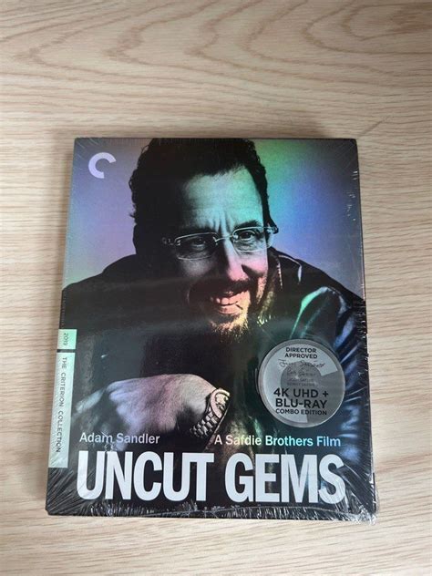 Uncut Gems Criterion Collection Sealed K Uhd Bluray Combo Pack Tv