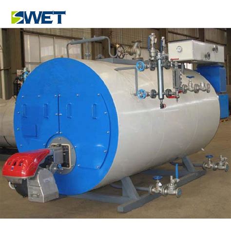 WNS MW Gas Oil Fired Hot Water Boiler For Industrial Production