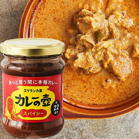 カレーの壺 オリジナル マイルド スパイシー カレーペースト スパイスカレー スリランカ産 22皿分 スリランカカレー グルテンフリー 無添加