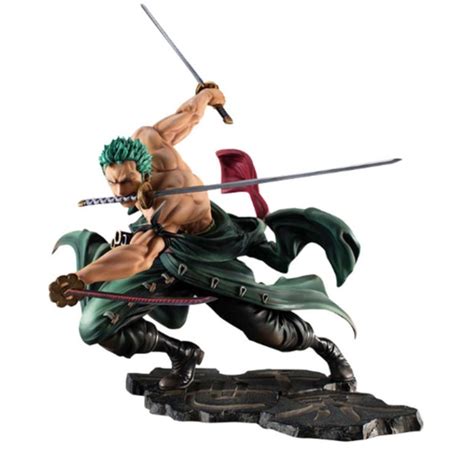 Action Figure One Piece Roronoa Zoro Tr S Espadas Figura Elo