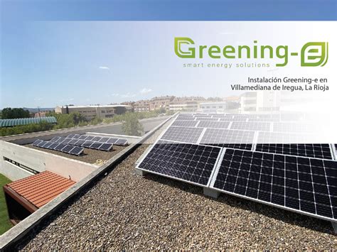 Greening e ejecuta instalación fotovoltaica para el consultorio en La Rioja