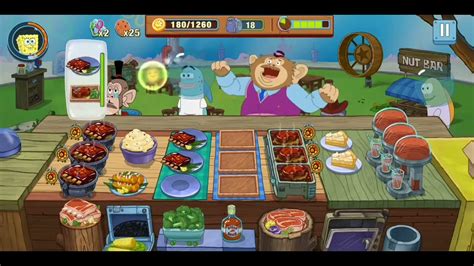 Spongebob Krusty Cook Off 다람이네 Bbq Level 51~60 Youtube