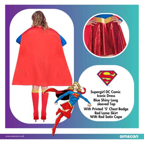 Adult Costume Supergirl Classic S Amscan Europe