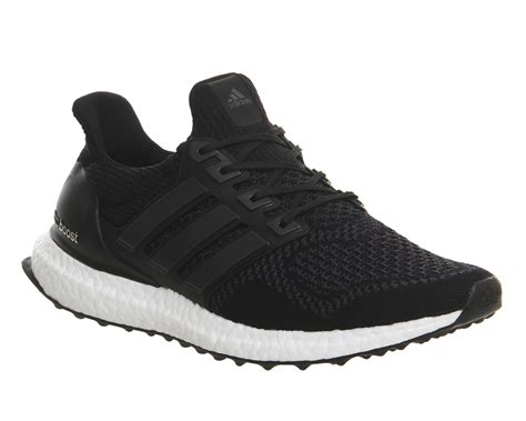 Adidas Ultraboost Ultra Boost Black White Yellow M Unisex Sportschuhe