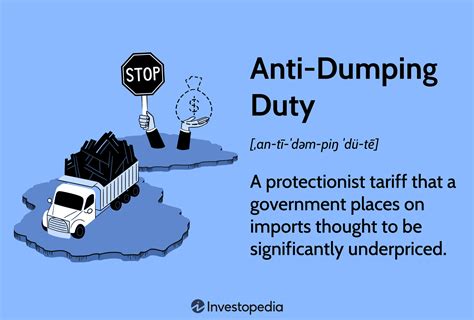 Anti Dumping Duty What It Is How It Works Examples