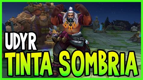 Skin De Udyr Tinta Sombria League Of Legends Youtube