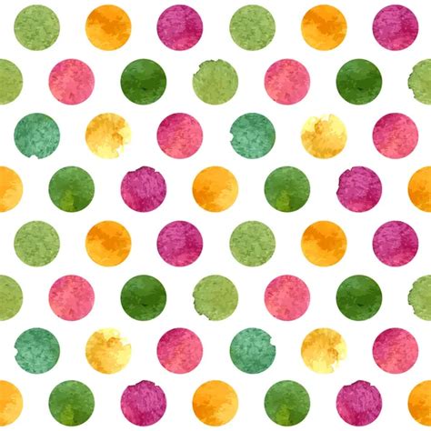 Watercolor Circles Stock Vector Image By Magnia