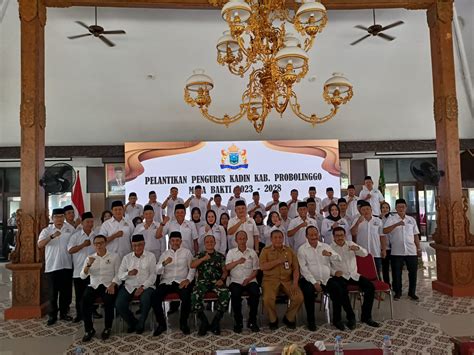 Resmi Dilantik Pengurus Kadin Kabupaten Probolinggo Siap Bersinergi