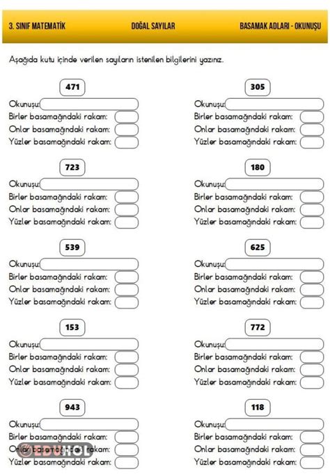 Do Al Say Lar Basamak De Eri Eduhol Ders Videolar Zle Online
